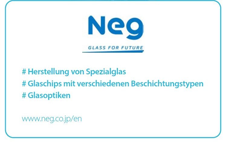 Neumitglied SPS 2024 Nippon Electric Glasse